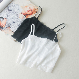 Ren không có ngực pad ống đầu bọc ngực chống ánh sáng dưới dây đeo ngang ngực sexy vest dài đồ lót áo ngực