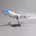 47CM có đèn và bánh xe Mô hình máy bay Boeing 747 Nguyên mẫu 747 của Air China KLM Cathay Pacific Chế độ tĩnh