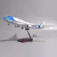 xe đồ chơi trẻ em cao cấp 47CM có đèn và bánh xe Mô hình máy bay Boeing 747 Nguyên mẫu 747 của Air China KLM Cathay Pacific đồ chơi mô hình anime