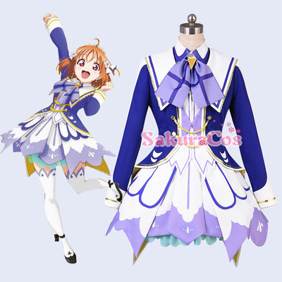 taobao agent LoveLive! Sunshine !! Aqours Theatrical Edition Over THE Rainbow Cosplay Clothing