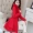 Áo khoác len nữ dài tay Slim Hàn Quốc dài tay 2019 thu đông mới áo khoác len nữ dày - Áo khoác dài