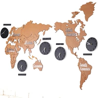 Коричневый+черный (2,2 метра 5 висящих часов)