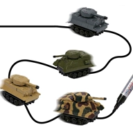 Индукционный автоматический динамичный танк, детская интеллектуальная игрушка, подарок на день рождения