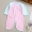 Quần áo sơ sinh 0-3-6 tháng cotton trẻ sơ sinh bướm áo choàng không xương tu sĩ quần áo bé thân - Áo liền quần