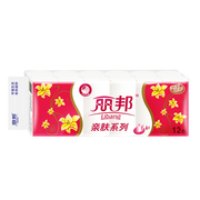 khăn giấy vuông emos Giấy cuộn 4 lớp 850g Giấy vệ sinh 12 khối giấy vệ sinh Giấy vệ sinh không giấy vệ sinh - Sản phẩm giấy / Khăn giấy ướt giấy watersilk