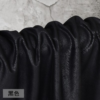 taobao agent Black technology cloth grinding velvet deer deh velvet hot gold stamps compressing tape material simulation leather lychee fabric