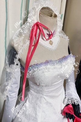 taobao agent [MIMOSA] COSPLAY*from the beginning of the different world life*Emilia*wedding dress*flower marriage