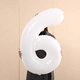 Белый цифровой воздушный шар, 40 дюймов