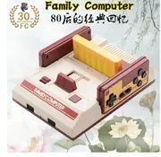 Máy chơi game fc TV màu đỏ và trắng hoài cổ của Nintendo để gửi 132 trong một thẻ với phiên bản sao chép tích hợp của chương trình khuyến mãi lớn - Kiểm soát trò chơi