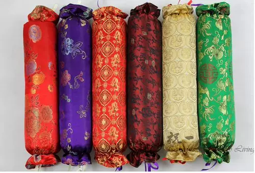 Бесплатная доставка бамбуковая древесная подушка, бамбуковый уголь шейный позвоночник шейный позвоночник Специальная подушка для здоровья подушка здоровья, подушка для шеи круглая подушка