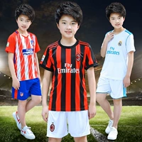 Trai bóng đá quần áo mùa hè 2018 World Cup t-shirt jersey junior học sinh trung học boy boy nhanh khô quần áo thể thao phù hợp với quần áo cho bé