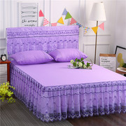 Hàn Quốc giường váy giường bao gồm mảnh duy nhất ren công chúa gió 1.2 1,5 1,8m giường bao gồm bảo vệ bao gồm giường bìa