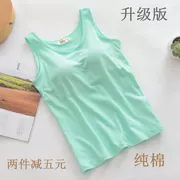 Phụ nữ cotton với áo ngực yếm không có vòng thép miễn phí áo ngực cup một nhà đồ lót thể thao yoga