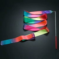 6 метров в длину*шириной 10 см [50 см полюсов] градиент радужный цвет
