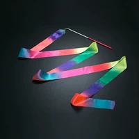 5 метров в длину*шириной 5 см [50 см полюсов] градиент радужный цвет