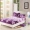 Fale Flannel bed 笠 đơn giường trải thảm màu nâu Simmons nệm bảo vệ nệm chống trượt tấm lông cừu san hô ấm ga giường chun