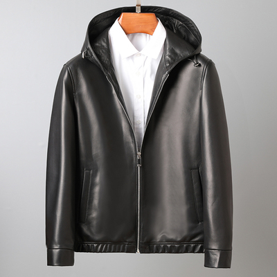 taobao agent Import classic jacket with hood, short mini-skirt