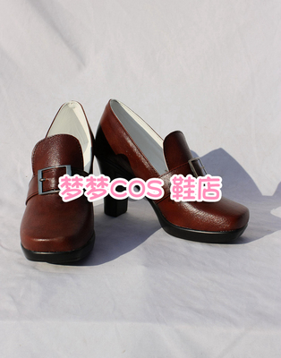 taobao agent Number 1104 Black Deacon Charles Cosplay Shoes