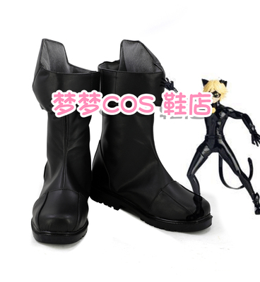 taobao agent No. 3997 ladybug girl Black Coser COSPLAY shoe COSPLAY shoes to customize