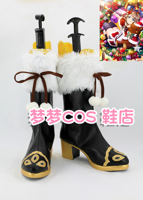 taobao agent Number 3545 lovelive sunshine, Christmas chapter Watanabe COSPlay shoes