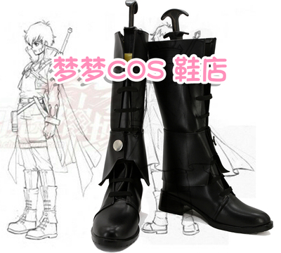 taobao agent No. 2673 Fantasy Divine Double -knife COSPLAY Shoe COS Anime Shoes to Custom