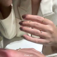 Tide, модное небольшое дизайнерское кольцо, серебро 925 пробы, легкий роскошный стиль