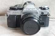Màu sắc tốt Canon AE-1P + FD 50 1.8 bộ máy AE-nâng cấp phim máy ảnh để gửi pin shot thực