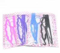 Комплект, заколка для волос, 4 шт, 4 шт