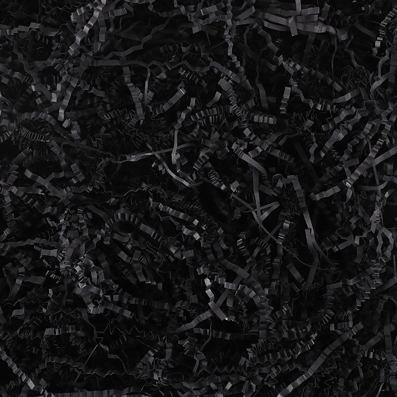 BlackGift box ornament ceremony Item box Lafite Fillings Shredded paper Silk strip Crumbs Wadding originality Bedding grass decorate Material Science