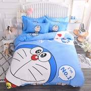 Cotton twill một đứa trẻ duy nhất chăn quilt phim hoạt hình máy mèo Một cơn ác mộng mèo duy nhất chăn bông - Quilt Covers