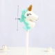 Trang trí bánh Unicorn Trang trí phim hoạt hình Wings Pegasus Chúc cô gái sinh nhật Bữa tiệc dễ thương tráng miệng Dress Up - Trang trí nội thất