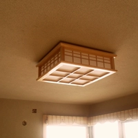 Японский потолочный светильник для спальни для гостиной, японская комната