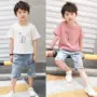 361 hot sale là thương hiệu quần áo bé trai mùa hè phù hợp với trẻ em mới phiên bản Hàn Quốc mùa hè ở giữa cậu bé đẹp trai - Khác chân váy trẻ em