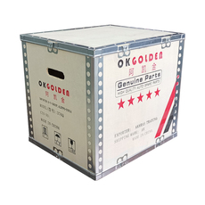 деревянная упаковка 定制新款木制出口免带脚无钉卡扣组装包装可拆卸钢带包边物流木箱