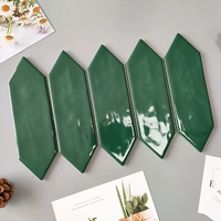 Форма стрелы с глубоким зеленым светом