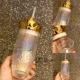 Стеклянный стакан на день Святого Валентина