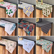 Bắc âu cotton và linen bảng cờ vải Mỹ nhỏ tươi tủ TV khăn trải bàn Nhật Bản phong cách bàn cà phê bảng cờ giường cờ giày vải