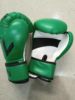 Green children's boxing gloves