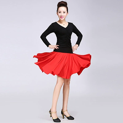 Квадратная танцевальная одежда короткая юбка летняя латинская танцевальная юбка Юбка для взрослой танцевальная юбка