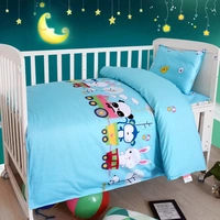 Kerry giường trẻ chăn ba mảnh lõi Kid giấc ngủ ngắn có chứa sáu bộ giường baby công viên mùa hè - Bộ đồ giường trẻ em 	drap giường cho bé	