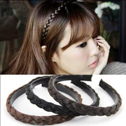 Hàn quốc đồ trang sức nhỏ Hàn Quốc phiên bản của twist headband hoop Nhật Bản và Hàn Quốc tóc giả braid phụ kiện tóc kẹp tóc tóc trượt với răng