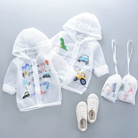 Детский солнцезащитный крем, летняя одежда для защиты от солнца для мальчиков для девочек, пляжная куртка, коллекция 2021, УФ-защита, в западном стиле
