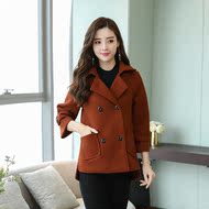 [Chống mùa thời gian giới hạn đặc biệt] Hàn Quốc phiên bản của thời trang boutique 2018 mới ngắn len của phụ nữ coat coat áo dạ nữ