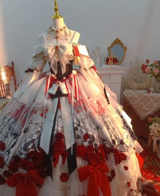 taobao agent Queen's chess game original lolita dress elegant court gorgeous Lolita signorina daydream
