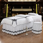 gạo Hàn Quốc bedspread trắng liệu pháp xoa bóp massage giường đẹp giường bìa 70 cm màu gia đình chung bốn chăn - Trang bị tấm