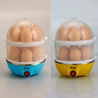 Trứng hấp đa chức năng đôi trứng nồi inox hấp trứng tự động tắt máy ký túc xá nhỏ ăn sáng - Nồi trứng ca nấu mì daewoo den-m550