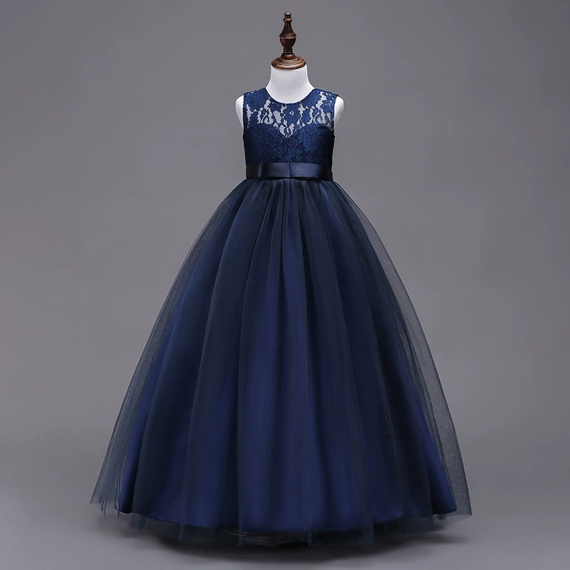 Trường tiểu học Dress Piano Puff High School Dress - Váy trẻ em