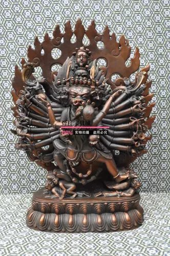 Bonor Daweide тысячи рук тысячи больших широких короля Конг Будда Статуя Танта Свет Слон Будда Шлят 30 см.