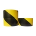 Băng cảnh báo màu đen và vàng Yongle PVC cách ly sàn ngựa vằn vượt qua cột mốc logo nhãn dán mặt đất nhãn dán cảnh báo màu vàng băng keo dán nền cảnh báo 