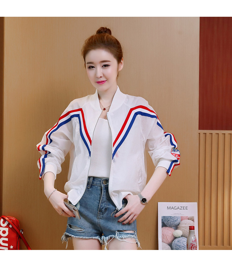 2018春季新款韩版夹克衫短款外套女士棒球服原宿风宽松秋学生上衣